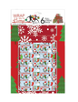 Wrap In A Hurry Pull String Gift Bag 6 piece Assortment - Style 1