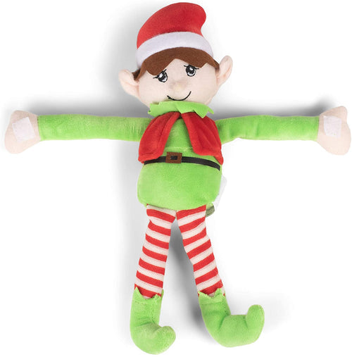 Christmas Elf with Nice Naughty Stickers