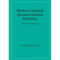 Modern Canonical Quantum General Relativity - Paperback
