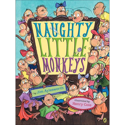 Naughty Little Monkeys - Hardcover