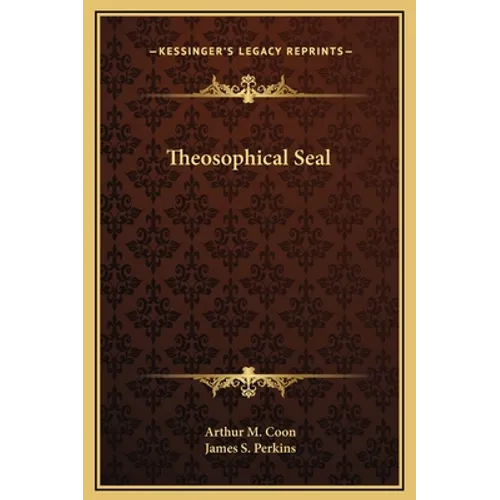 Theosophical Seal - Hardcover