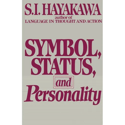 Symbol, Status, and Personality - Paperback