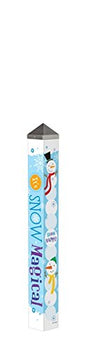 3' Art Pole - Snow Magical 4X4