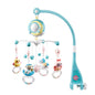 Mobile Star Projection Nursery Light Baby Rattle Toy with Music Box Remote Control
