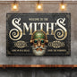 Personalized Family Steampunk Sign