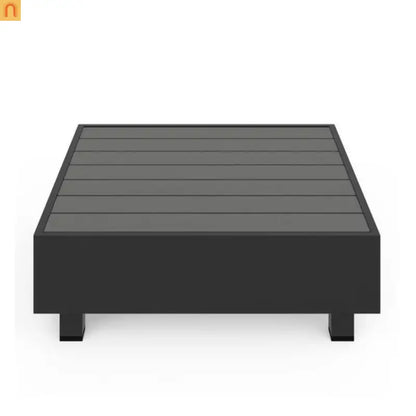 Outdoor Sectional Set Aluminum Gray 5 Piece Modular Olefin Cushions