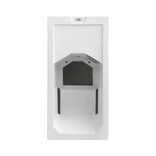 CSC 1000 Premium Cold Plunge Spa Tub With Built-In Ozone And Multi-Coloured Exterior Lighting (SAK37605)