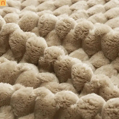 Sectional Sofa Modular Flannelette Light Camel 3 Seat Curved Footrest