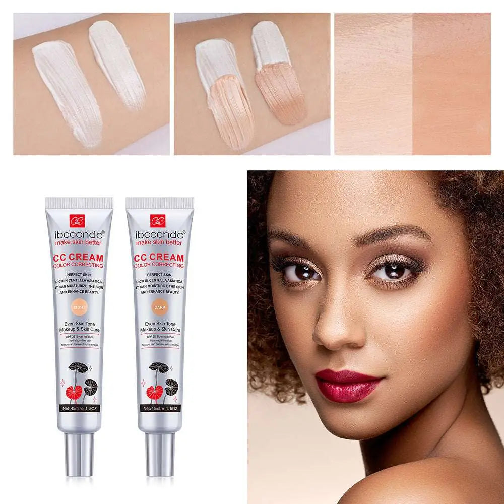 Moisturizing Correcting CC Cream for Lasting Women Makeup