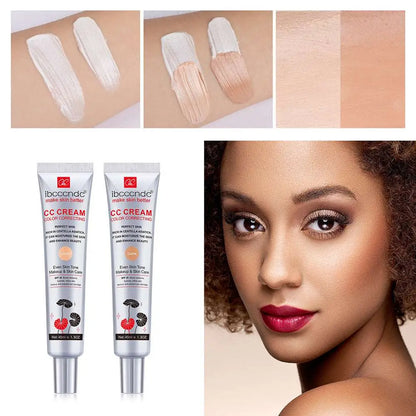 Moisturizing Correcting CC Cream for Lasting Women Makeup