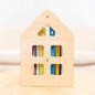 Dark Walnut Montessori Book Shelves