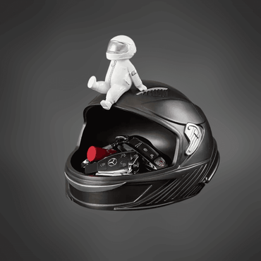 Moto Rider Themed Key Storage Decor