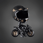Moto Rider Themed Key Storage Decor
