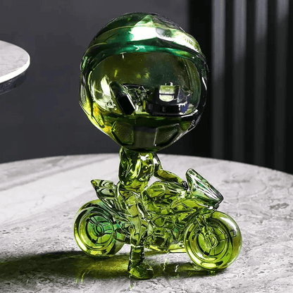 Moto Rider Themed Key Storage Decor