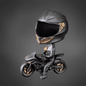 Moto Rider Themed Key Storage Decor