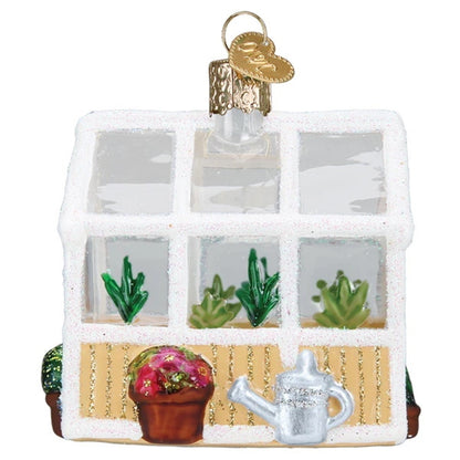 Greenhouse Glass Ornament