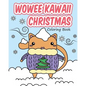 Wowee Kawaii Christmas Coloring Book: Super Cute Coloring For Adults, Teens, and Kids - Paperback