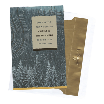 Tony Evans - Christ is the Meaning - 18 Cards