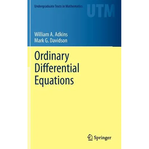 Ordinary Differential Equations - Hardcover