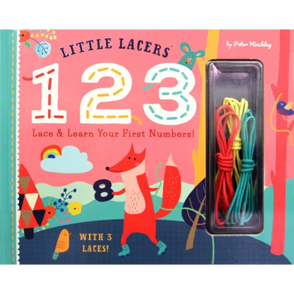Little Lacers: 123: Lace & Learn Your First Numbers! - Board Book