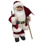Golfing Santa Figurine Ornament - 9 inches