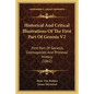 Historical And Critical Illustrations Of The First Part Of Genesis V2: First Part Of Genesis, Cosmogonies And Primeval History (1862) - Paperback