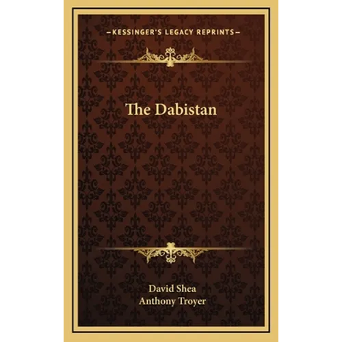 The Dabistan - Hardcover