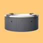 MSpa Denver Frame Series Six-Person Inflatable Round Hot Tub With Hydro Massage [F-DO066W] (SAK87043)