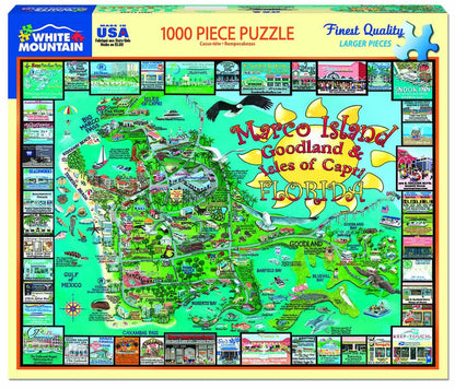 Marco Island, FL - 1000 Piece Jigsaw Puzzle