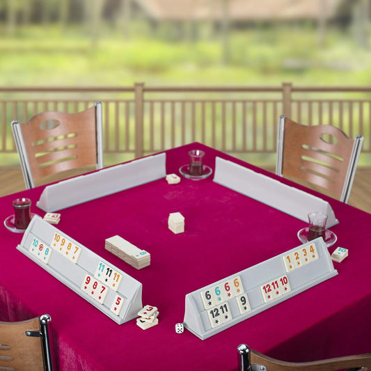 Star Flash Plastic White Rummy/Okey/101 Game Set - B086WN9QRM 1010129