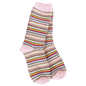 Weekend Boho Crew - Pink Stripe