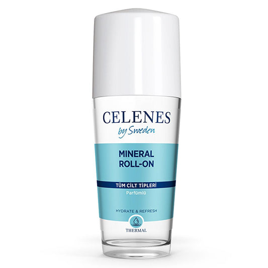 Celenes Natural Deodorant Roll-on - Aluminum-free, Paraben-free, Alcohol-free for Sensitive Skin - 2.54 fl oz