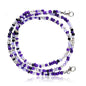 Multi-Color Face Mask Holder Beads Chain
