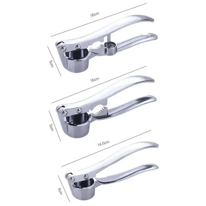 Multi-Functional Imitating Stainless Steel Garlic Press Crusher Kitchen Cooking Ginger Squeezer Masher Handheld Ginger Mincer Tools