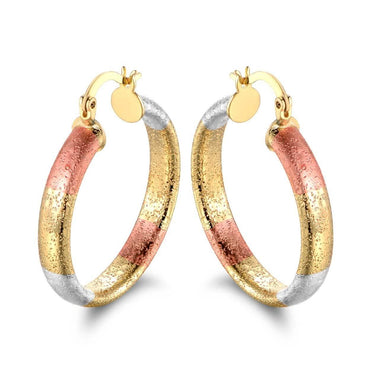 Multi Gold Hoop Earrings - Assorted Styles