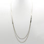 Multi-Layer Silver Bar Necklace