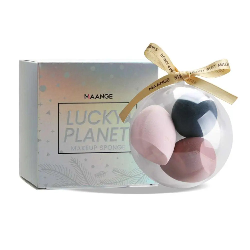 Multicolored Spherical Beauty Egg Makeup Sponge
