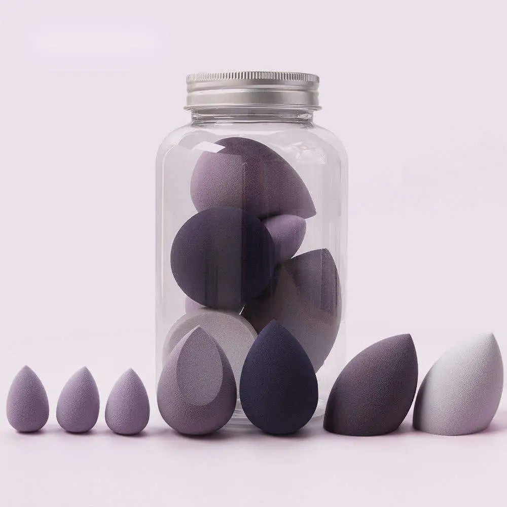 Multicolored Spherical Beauty Egg Makeup Sponge