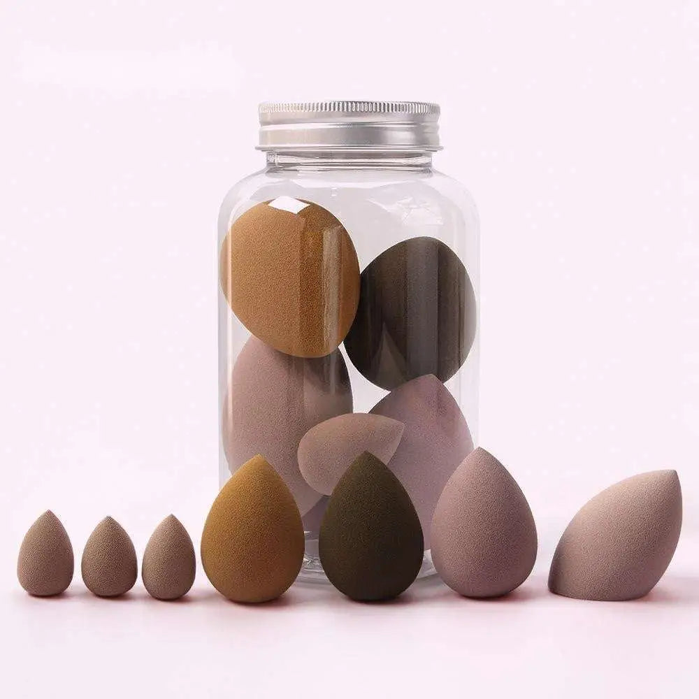 Multicolored Spherical Beauty Egg Makeup Sponge