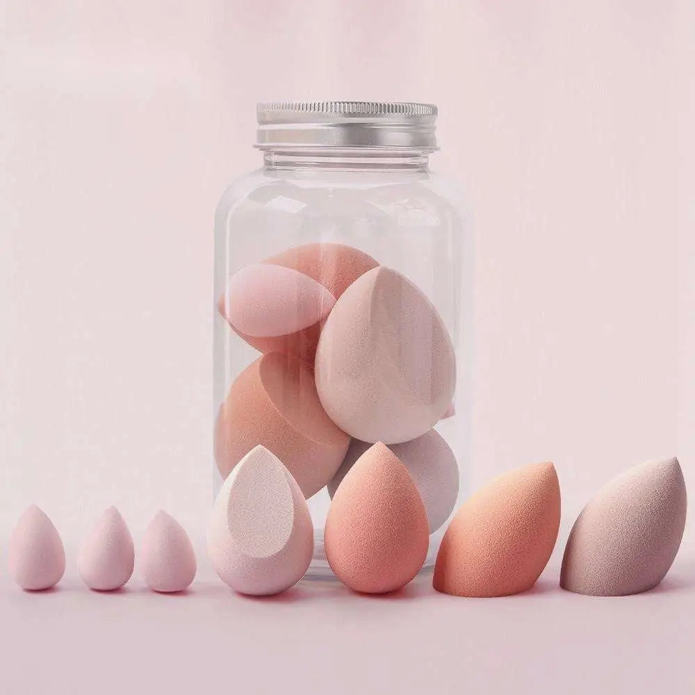 Multicolored Spherical Beauty Egg Makeup Sponge