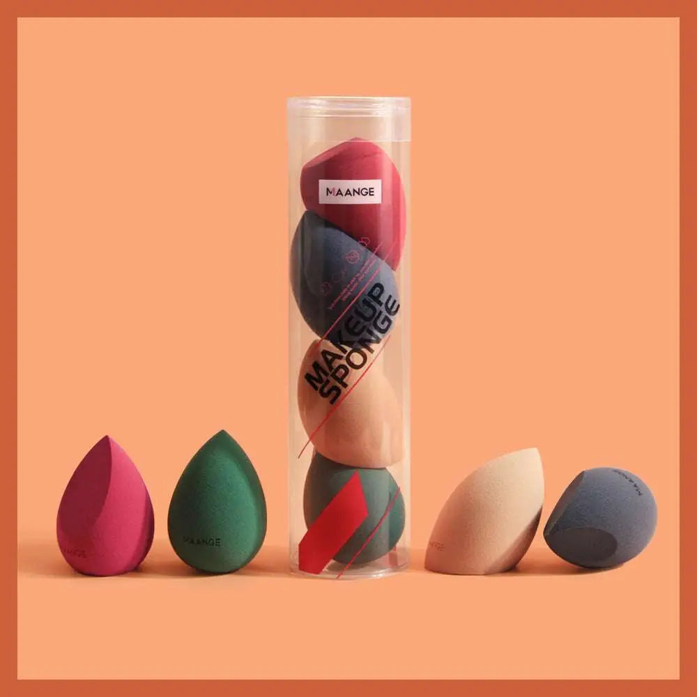 Multicolored Spherical Beauty Egg Makeup Sponge