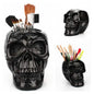 Multifunction Creative Skull Storage Stationery Holder