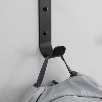 Crozet Multipurpose Wall Hooks | 4-Pack | Black