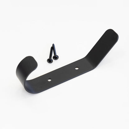 Crozet Multipurpose Wall Hooks | 4-Pack | Black