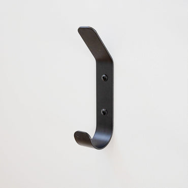 Crozet Multipurpose Wall Hooks | 4-Pack | Black
