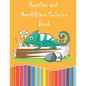 Reptiles and Amphibians Coloring Book: Fantasy for Children Ages 4 5 6 7 8 9 10 - big, & Colouring Books for Kids, Teens and Adults) - Paperback