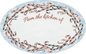 Baking and Canning Labels - Candy Canes