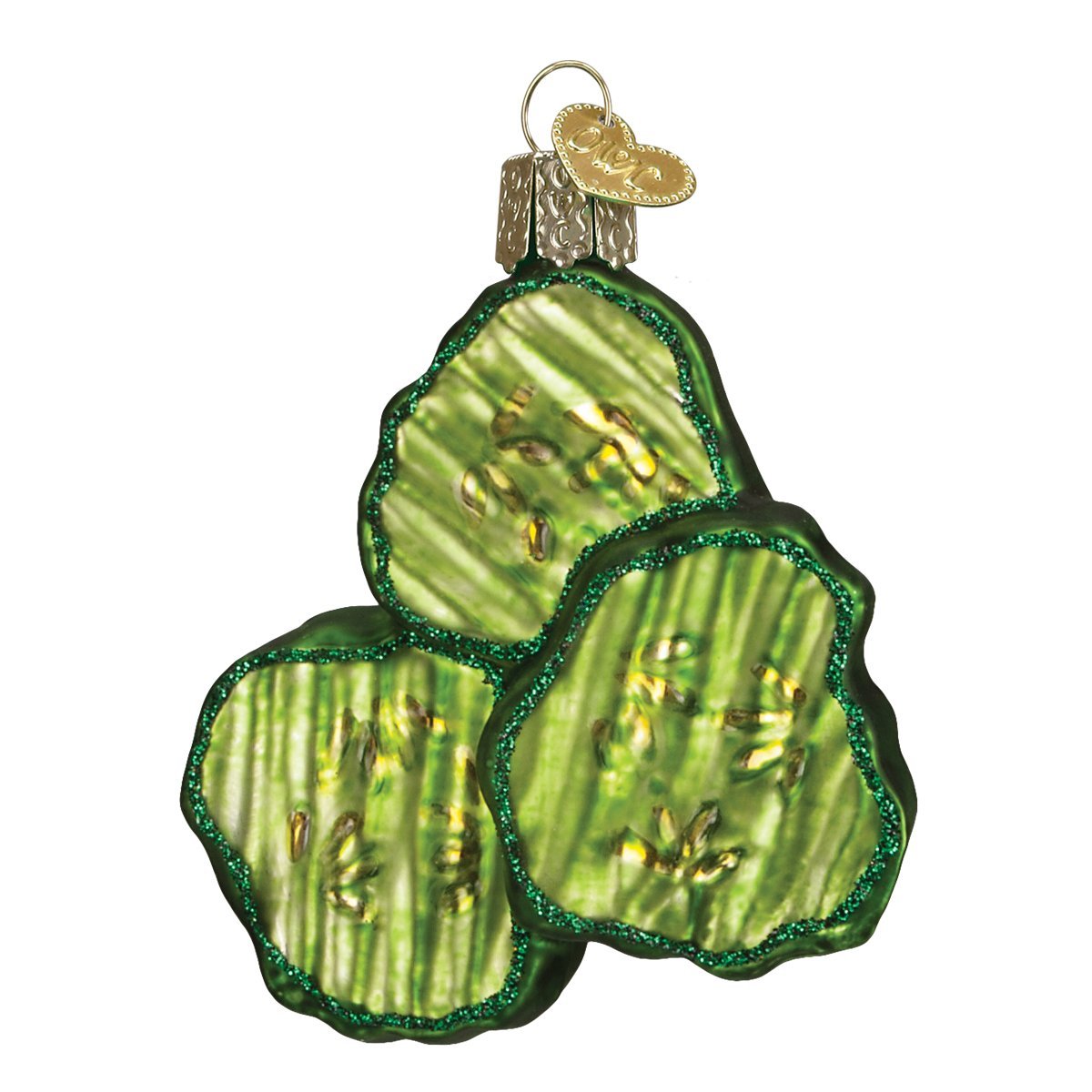 Old World Christmas Pickle Chips