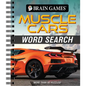Brain Games - Muscle Cars Word Search: More Than 80 Puzzles! - Spiral
