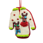 Claydough 'Icing' Ugly Sweater - Cream